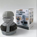 Automatic Liquid Dispensing Pot & Dish Cleaning Brush - Multifunctional Hydraulic Scrubber Tool