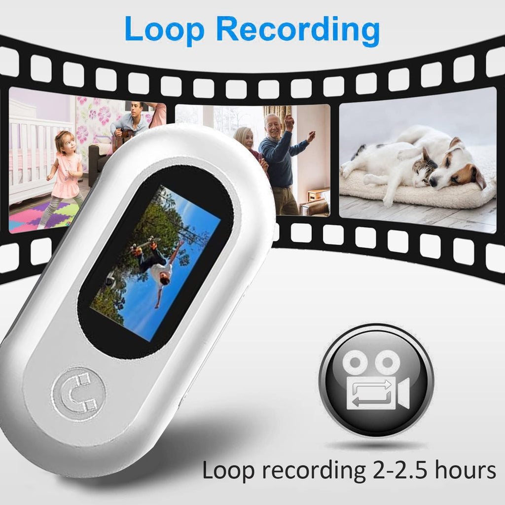 Mini Motion View – Portable Clip-On Mini Camera
