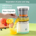 Portable Citrus Squeezer & Presser – Manual Lemon & Orange Juice Extractor