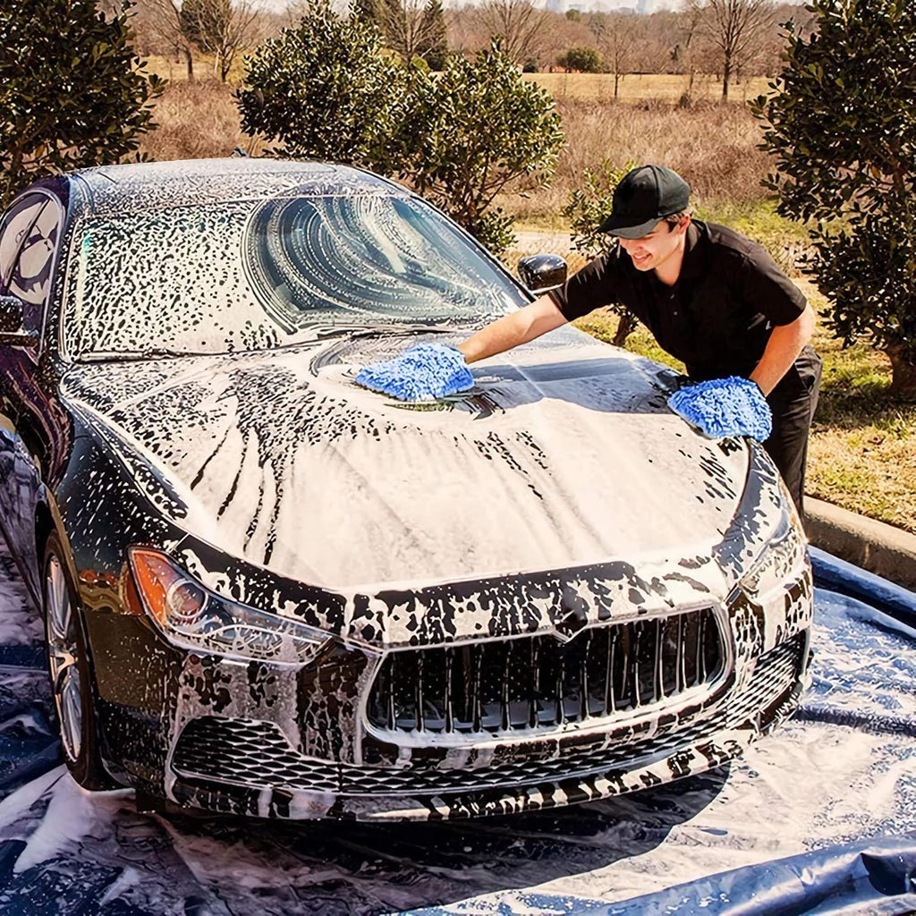 Microfibre Car Wash Towel – Super Absorbent & Scratch-Free Cleaning Cloth