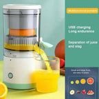 Portable Citrus Squeezer & Presser – Manual Lemon & Orange Juice Extractor