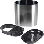Extra Large 304 Stainless Steel Kitchen Utensil & Knife Holder - Multifunctional Countertop Organizer
