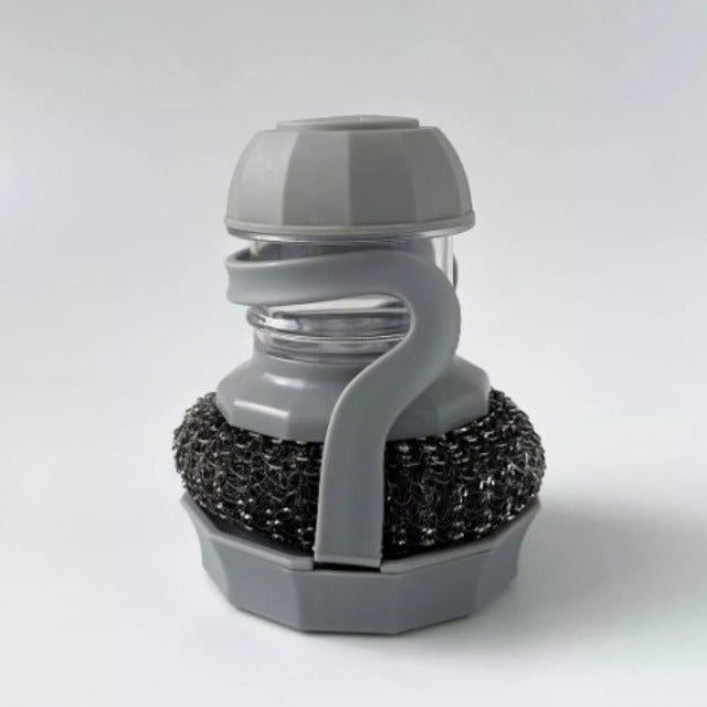 Automatic Liquid Dispensing Pot & Dish Cleaning Brush - Multifunctional Hydraulic Scrubber Tool