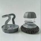 Automatic Liquid Dispensing Pot & Dish Cleaning Brush - Multifunctional Hydraulic Scrubber Tool