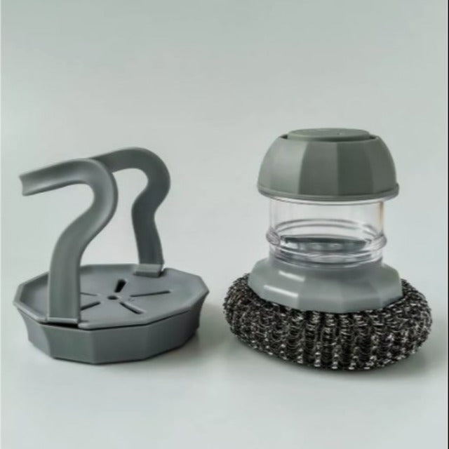 Automatic Liquid Dispensing Pot & Dish Cleaning Brush - Multifunctional Hydraulic Scrubber Tool
