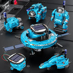 🚀 6-in-1 Solar Powered Educational Space Fleet Kit 👨‍🚀☀️🛸