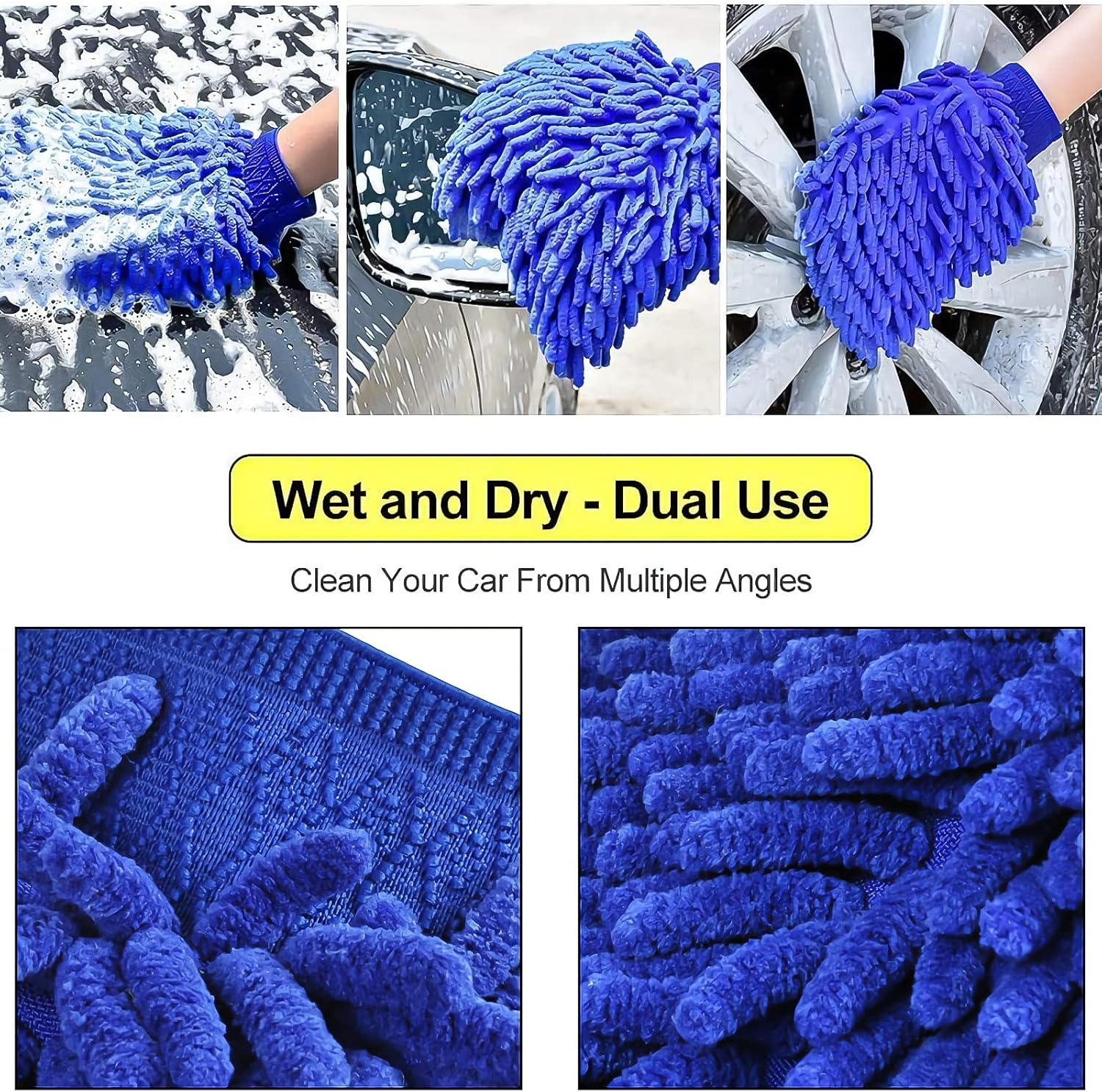 Microfibre Car Wash Towel – Super Absorbent & Scratch-Free Cleaning Cloth