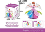 Dancing Angel Princess Doll Toy with 3D Lights & Music