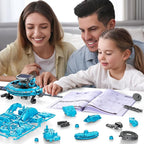 🚀 6-in-1 Solar Powered Educational Space Fleet Kit 👨‍🚀☀️🛸