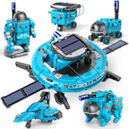 🚀 6-in-1 Solar Powered Educational Space Fleet Kit 👨‍🚀☀️🛸