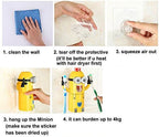 Minions Automatic Toothpaste Dispenser & Toothbrush Holder Set - Kids Bathroom Organizer