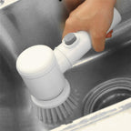 Cleaning Magic Electric Brush (5-in-1) - Cordless Handheld Power Scrubber for Kitchen & Bathroom