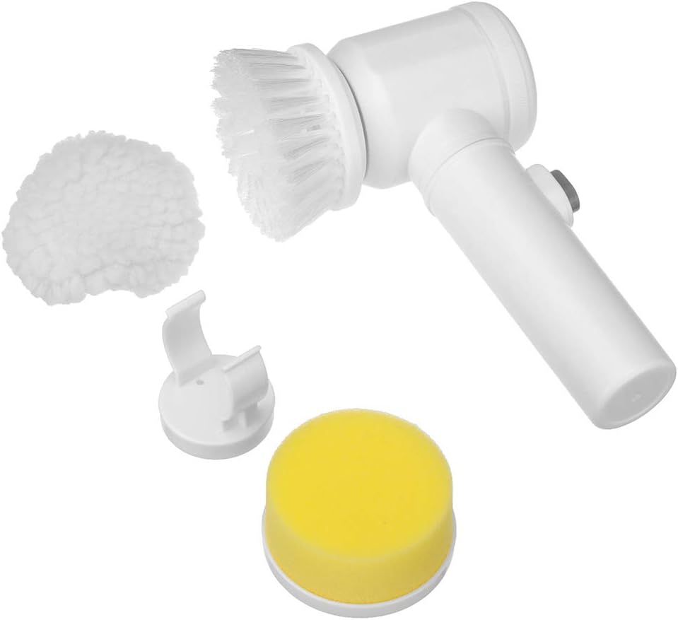 Cleaning Magic Electric Brush (5-in-1) - Cordless Handheld Power Scrubber for Kitchen & Bathroom