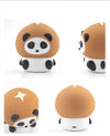 Cute Panda Silicone Night Light & Bedside Lamp - Touch Sensor, Eye-Care Warm Ambient Light for Kids & Nursery