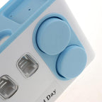 Multifunctional Wall-Mounted Bathroom Organizer - Toothpaste Dispensers & Magnetic Cup Holders Set